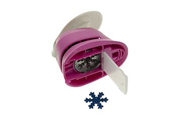 Fustella per Carta e Gomma Eva a forma di Fiocco di Neve mm.25 contenitore Fustella per Carta e Gomma Eva a forma di Fiocco di Neve mm.25 contenitore