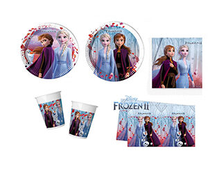 Kit coordinato festa compleanno Frozen 2