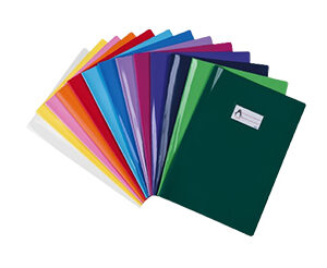 Foderine Pesanti Laccate Coprenti per Quaderno Maxi Colorate