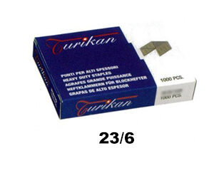 Punti cucitrice 23-6 alto spessore capacità cucitura 2-30 fogli