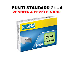 Punti per cucitrice standard 21-4 cucitura 12 fogli