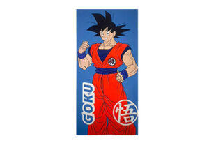 Telo Spiaggia Mare Goku anime Dragon Ball Cm. 70 x 140