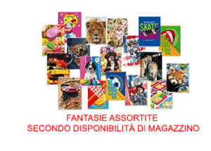 Quadernoni Quadretti 5mm con margine 0Q 2-3 elementare Fantasie Assortite Confezione pz.10